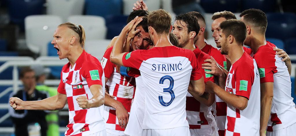 Хорваты открыли счёт в матче с Нигерией и повели 1:0